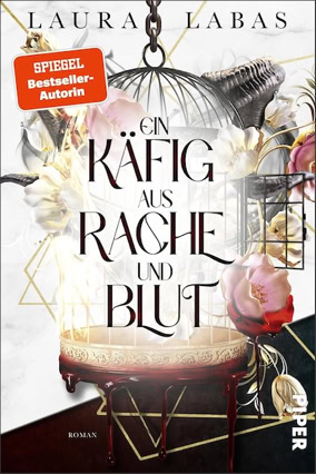 Cover Laura Labas: Tale Of A Huntress 1 – Ein Käfig aus Rache und Blut (Piper)