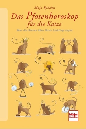 Cover Maja Byhahn: Das Pfotenhoroskop für die Katze (Müller Rüschlikon)