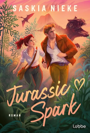 Cover Saskia Nieke: Jurassic Spark (Lübbe)