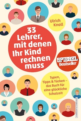 Cover Ulrich Knoll: 33 Lehrer, mit denen Ihr Kind rechnen muss (Schwarzkopf & Schwarzkopf)