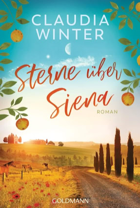 Cover Claudia Winter: Sterne über Siena (Goldmann)