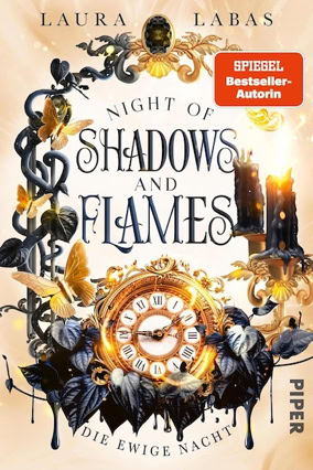 Cover Laura Labas: Night Of Shadows And Flames 2 – Die Ewige Nacht (Piper)