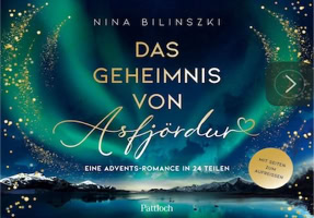 Cover Nina Bilinszki: Das Geheimnis von Asfjördur (Pattloch)